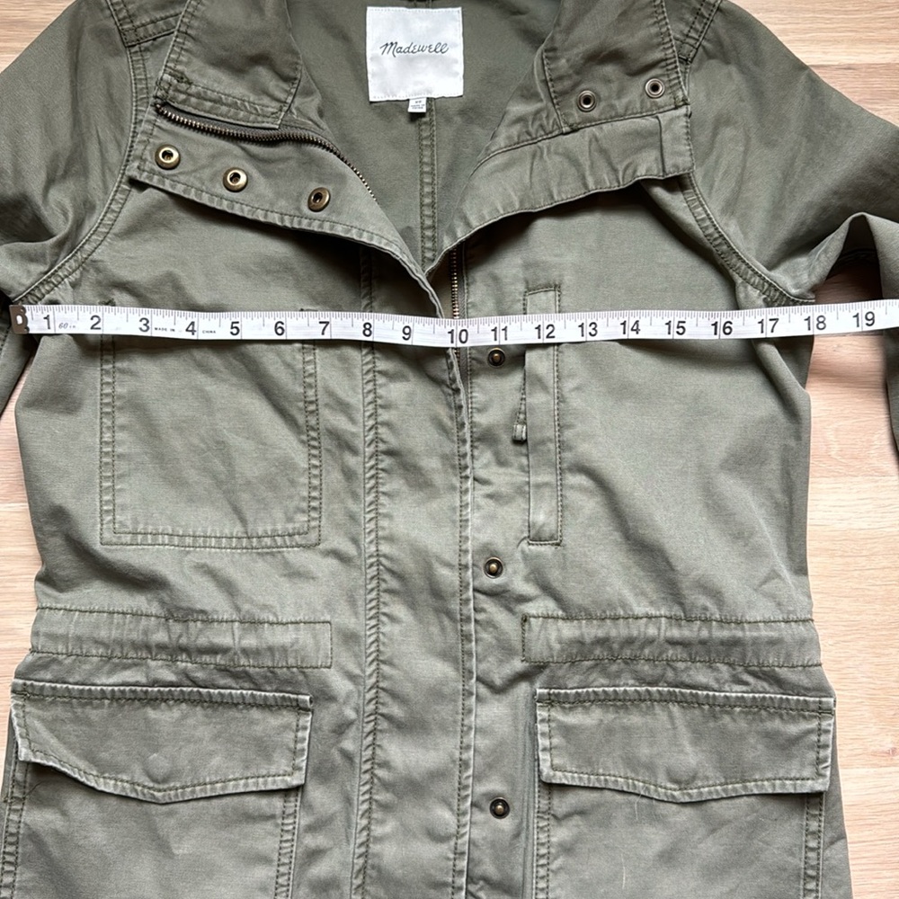 Madewell Passage Jacket - Olive XS - Picture 2 of 6